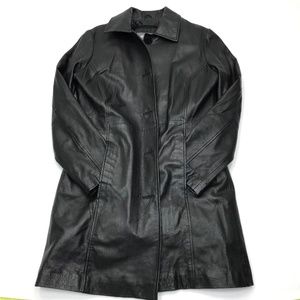 Wilsons Leather trenchcoat with thinsulate lining